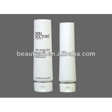 Oval plastic tube for body wash